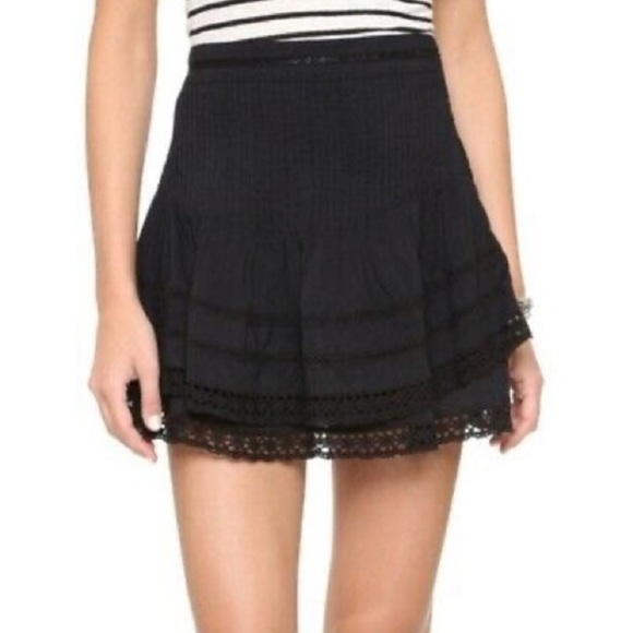 Free People Summer Nights Ruffle Layered
Black Skirt - Picture 2 of 14